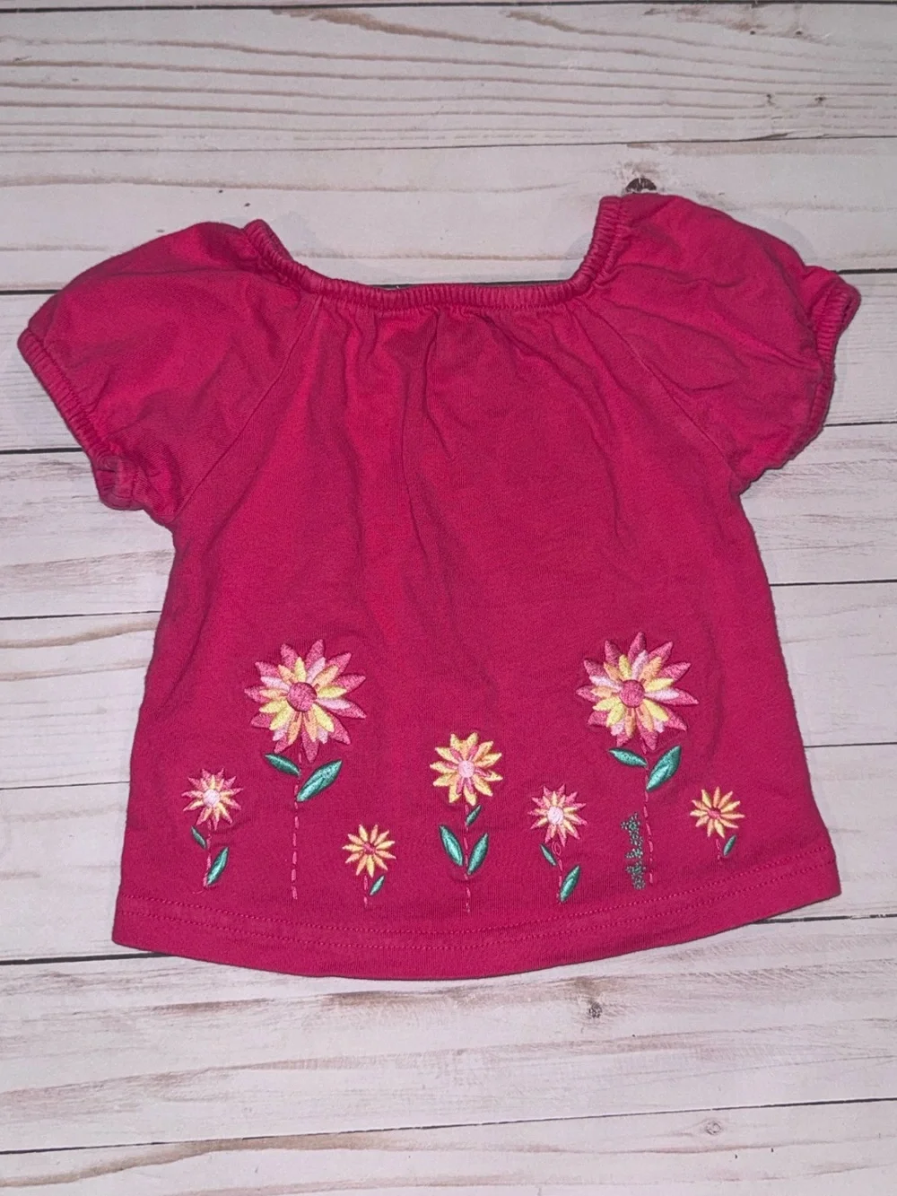 Oshkosh top with flowers